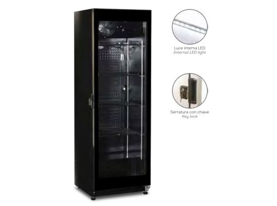 Vetrina refrigerata per bibite Kryo 42 Evo Black